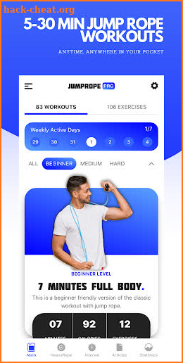 Jump Rope Training Pro screenshot