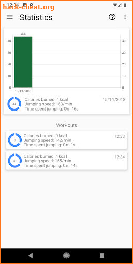 JumpHunter - Jump Rope Counter screenshot