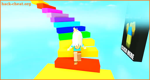 Jumping Into Rainbows Random Game Play Obby Guide screenshot