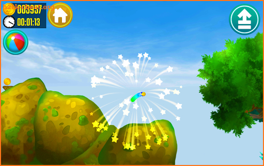 Jumping over it: Golfing adventure screenshot