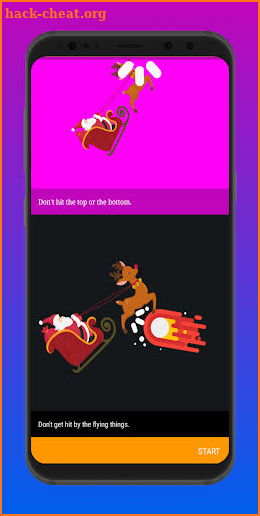 Jumping Reindeer Car screenshot