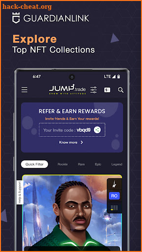 Jump.trade - NFT Marketplace screenshot