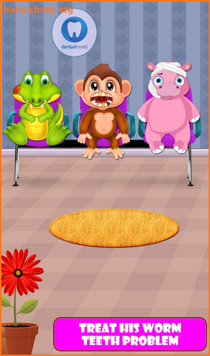 Jungle Animal Dentist Game screenshot