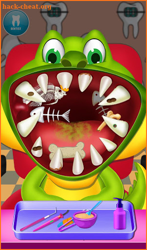 Jungle Animal Dentist Game screenshot