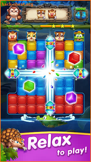 Jungle Blast  -  Jewels Crush Puzzle Game screenshot