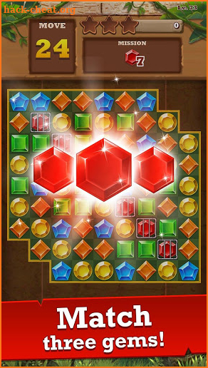 Jungle Gem Blast: Match 3 Jewel Crush Puzzles screenshot