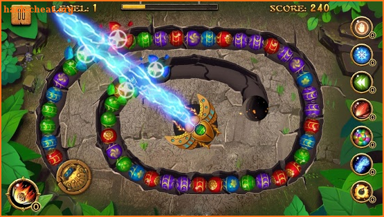 Jungle Marble Blast screenshot