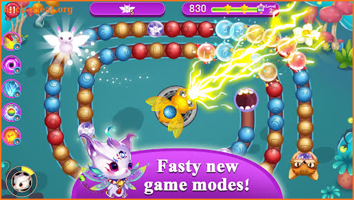 Jungle Marble Blast - Friends Mission screenshot