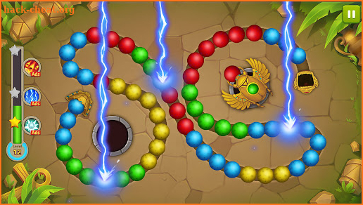 Jungle Marble Blast Lite screenshot