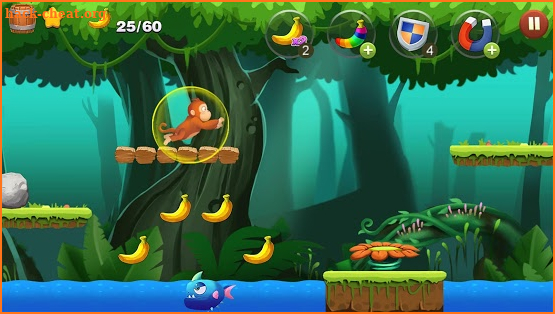 Jungle Monkey Run screenshot