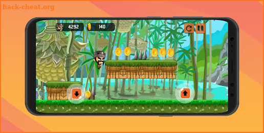 Jungleman - adventure game screenshot