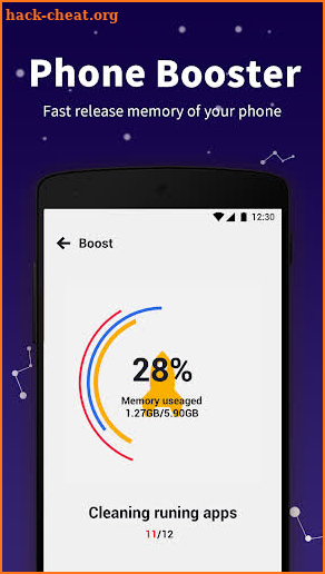 Jupiter Cleaner - Phone Booster & CPU Cooler screenshot