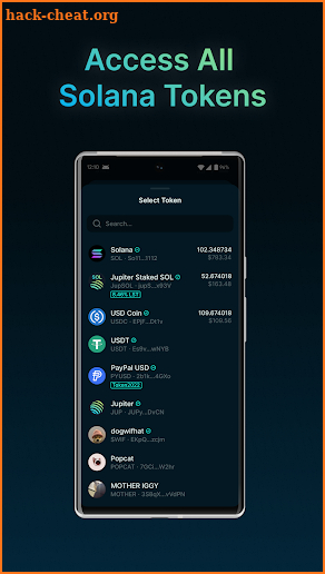 Jupiter: Solana Swap & Wallet screenshot