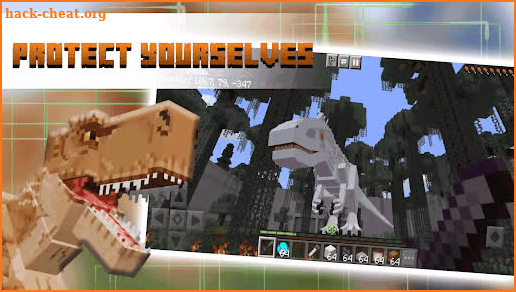 Jurasic mod for MCPE screenshot