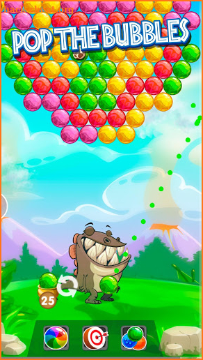 Jurassic Bubble Shooter - Rescue Of Dino Eggs screenshot