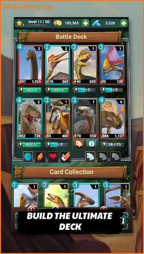 Jurassic Dinosaur: Ark of Carnivores -Dino TCG/CCG screenshot