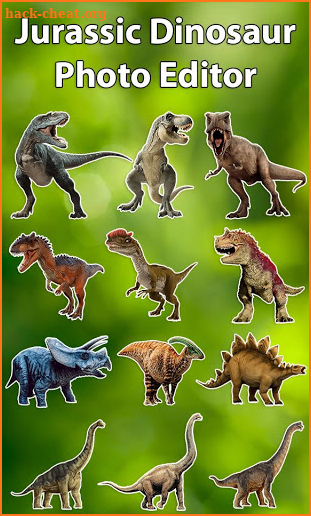 Jurassic Dinosaur Photo Editor screenshot