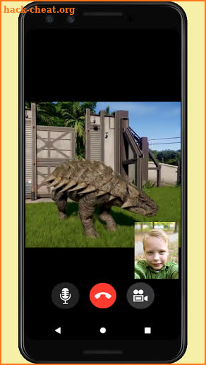 Jurassic Fake Call - Dino World Prank Dial screenshot