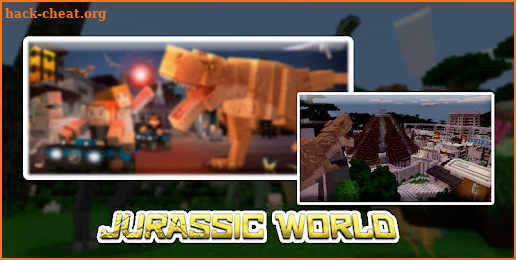 Jurassic Minecraft World MCPE screenshot