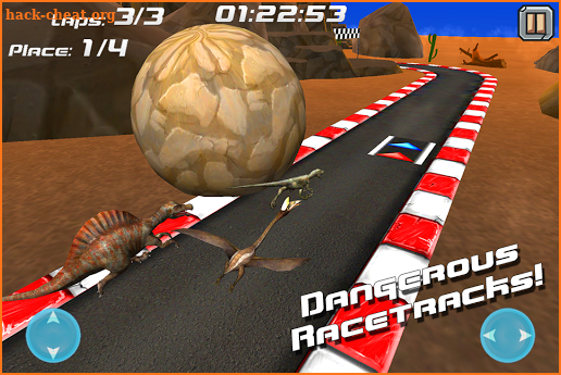 Jurassic Racer Dinosaur Racing screenshot