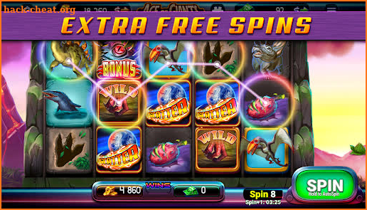 Jurassic Slots screenshot