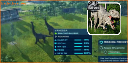 Jurassic World Evolution game walkthrough screenshot