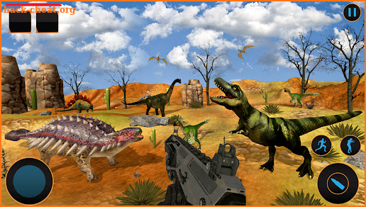 Jurassic Zoo Dinosaur Shooting screenshot