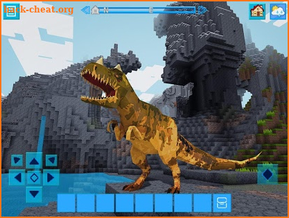 JurassicCraft: Free Block Build & Survival Craft screenshot