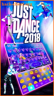 Just Dance Animated Kika Keyboard screenshot