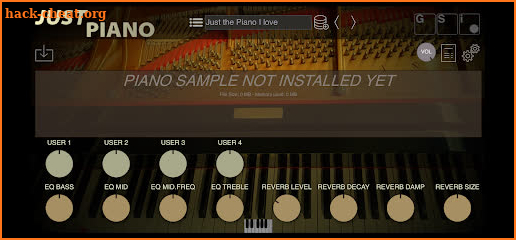 Just Piano screenshot