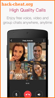 JusTalk - free video calls and fun video chat app screenshot