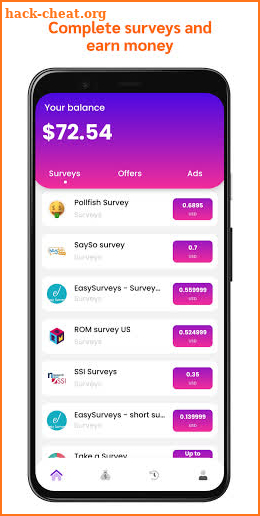 JustCash screenshot