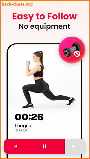 JustFit - Home Workout screenshot