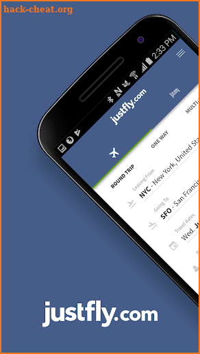 Justfly.com - Book Cheap Flights, Hotels and Cars screenshot
