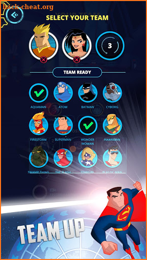 Justice League Action Run screenshot