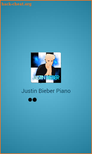 Justin Bieber Piano screenshot