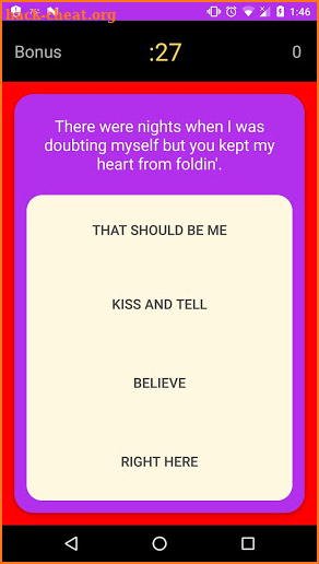 Justin Bieber Trivia - Triviabilities screenshot