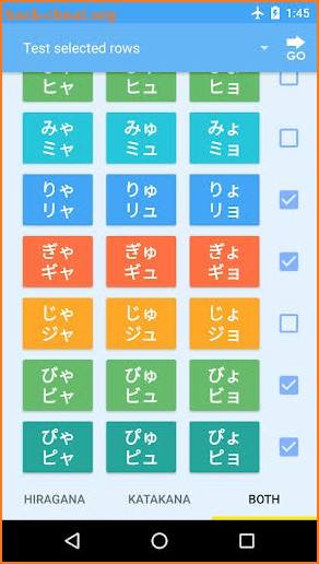 JustKana - Hiragana & Katakana screenshot