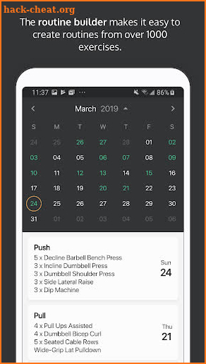 JustLift - Workout Logger screenshot