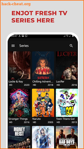 justMOVIE - Unlimited Movies & Live TV screenshot