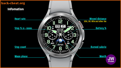 JW027 jwstudio watchface screenshot