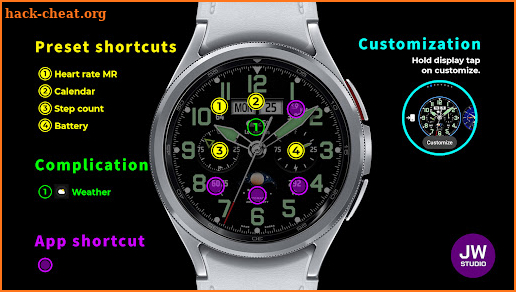 JW027 MP jwstudio watchface screenshot