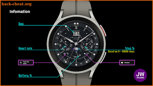 JW068 jwstudio watchface screenshot