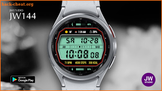 JW144 jwstudio watchface screenshot