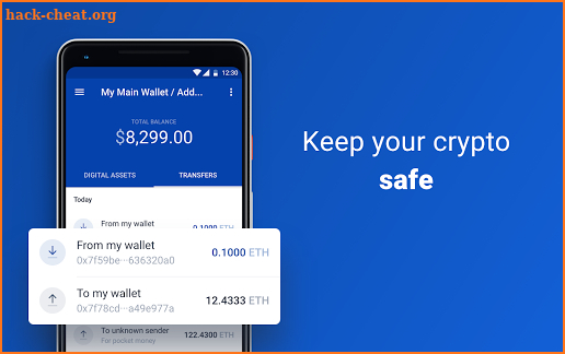 Jwallet - Ethereum & ERC20 Crypto Token Wallet screenshot