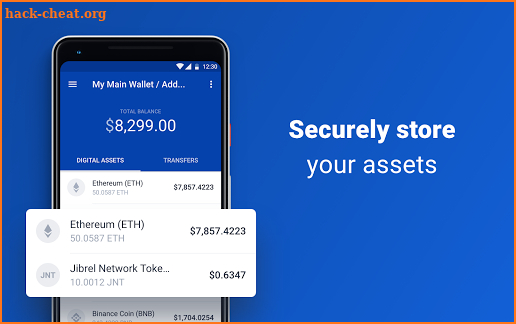 Jwallet - Ethereum & ERC20 Crypto Token Wallet screenshot