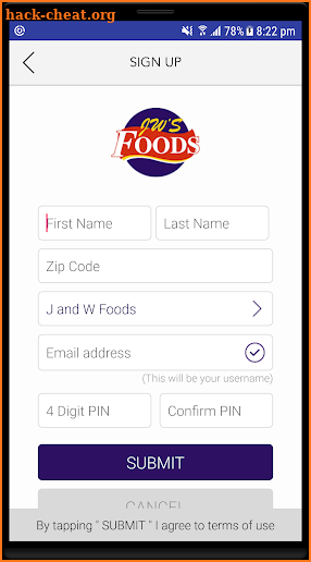 JW's Foods screenshot