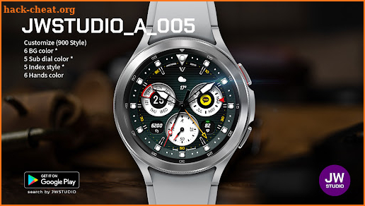 JWSTUDIO_A_005 watchface screenshot