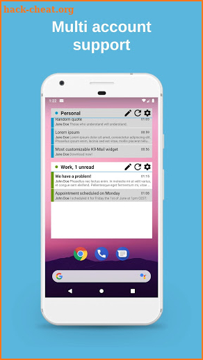 K-9 Mail Widget screenshot