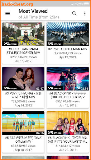 K-POP Tube - Popular & Recent screenshot